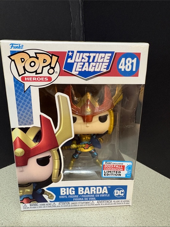 Funko Other - Justice League PoP! BIG BARDA #481 Exclusive Convention Limited Edition